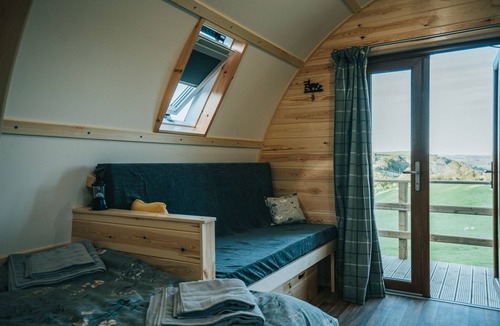 Tirabad Cabin | Rural Welsh Cabin with Spectacular Views