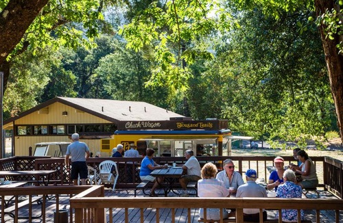 Cloverdale Resort | Russian River Camping Resort Studio Cabin 4