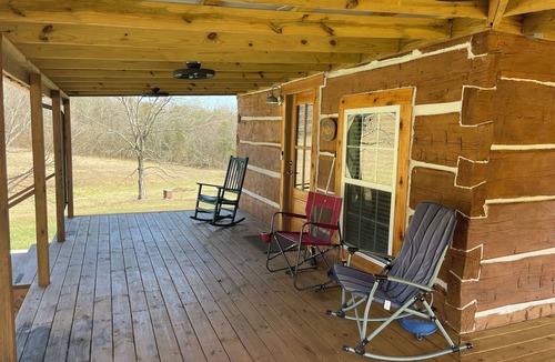 Pulaski Cabin | Rustic 2-bedroom cabin in charming Pulaski, TN situated on 40 beautiful acres.