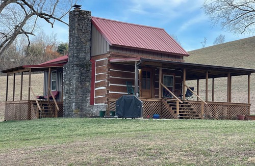 Pulaski Cabin | Rustic 2-bedroom cabin in charming Pulaski, TN situated on 40 beautiful acres.