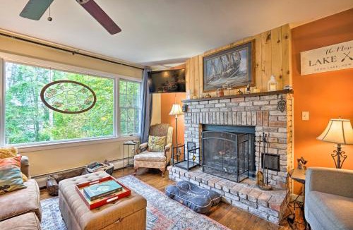 Chestertown House | Rustic Adirondacks Home w/Hot Tub & Lake Access!