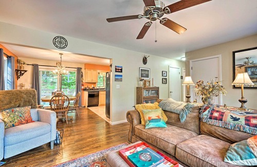 Chestertown House | Rustic Adirondacks Home w/Hot Tub & Lake Access!