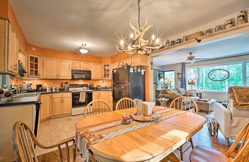 Chestertown House | Rustic Adirondacks Home w/Hot Tub & Lake Access!