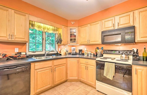 Chestertown House | Rustic Adirondacks Home w/Hot Tub & Lake Access!