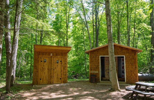 Au Train House | Rustic Bungalow located within a campground