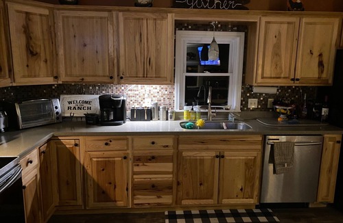 Potosi Cabin | Rustic cabin on 80 acres with access to hiking and ATV trails.