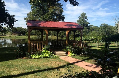 Hughes County Cabin | Rustic Cabin Rental with a Fishing Pond in Allen, Oklahoma