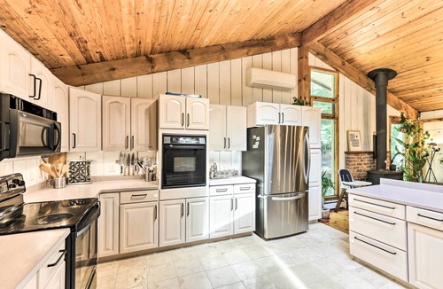 Otis House | Rustic-Chic Home w/Decks: Pool + Lake Access