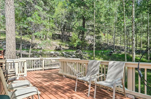 Cloudcroft House | Rustic Cloudcroft Home about 2 Mi to Ski Slopes!