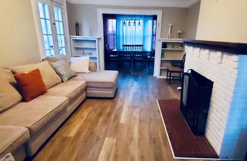 Waterbury House | Rustic Colonial Home with Private Rooms