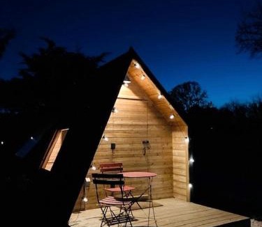 Allen County House | Rustic Comfort A-Frame with Outdoor Gathering Space in Humboldt, Kansas