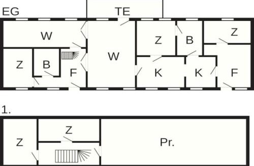 Aabybro House | Rustic cottage with fireplace