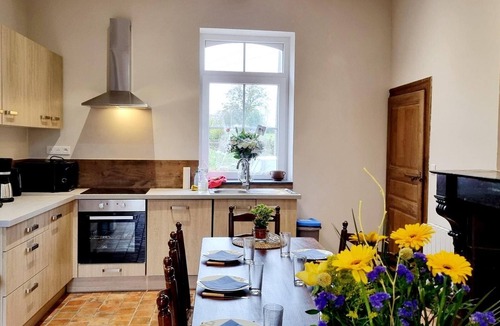 Clairfayts Cottage | Rustic Cottage with Terrace and Park in Avesnois Nature Park