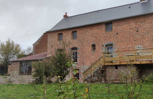 Clairfayts Cottage | Rustic Cottage with Terrace and Park in Avesnois Nature Park