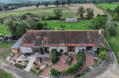 Blomard Cottage | Rustic cottage with shared pool and pets allowed, sleeps 15