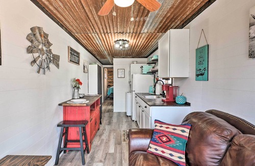 Morgan Mill House | Rustic Farm House Container on Horse Property!