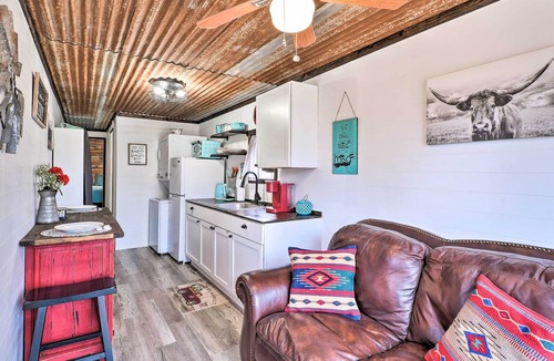 Morgan Mill House | Rustic Farm House Container on Horse Property!