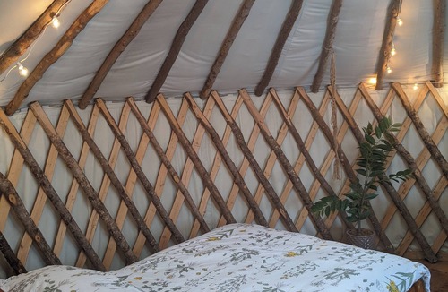 Dedham Cabin | Rustic farmstay in a cozy yurt