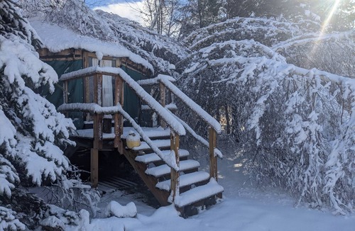 Dedham Cabin | Rustic farmstay in a cozy yurt