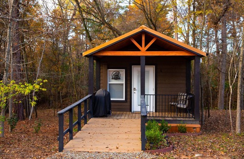 Mount Vernon Cabin | Rustic Fishing Retreat 1 Bed/1 ADA Bath