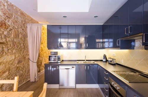 La Bordeta Apartment | Rustic Gavà | 1 Bedroom Apartment with Outdoor Patio