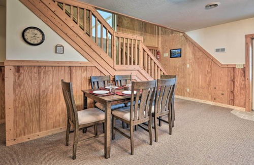 Rural Retreat House | Rustic Getaway w/ Indoor Pool, Fire Pit & Backyard