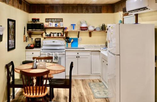 Seebert House | Rustic Hideaway with Fire Pit Less Than 1 Mi to River!