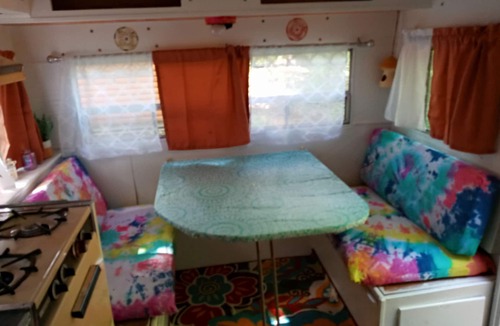 Luther RV Rental | Rustic Hippie Camper