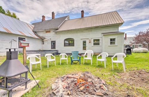 Guildhall House | Rustic & Historic Guildhall Farmhouse w/Fire Pit!