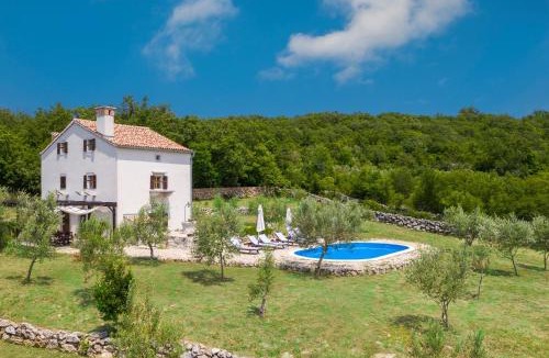 Nenadici House | Rustic Holiday house Harmonie with private pool and large garden - Kapovci, Island Krk