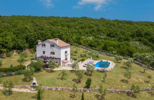 Nenadici House | Rustic Holiday house Harmonie with private pool and large garden - Kapovci, Island Krk