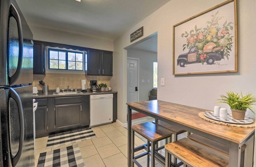 Ironton House | Rustic Ironton Home w/Deck & Fire Pit on Creek!