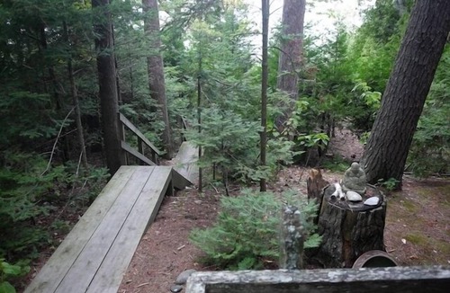 Leland Cottage | Rustic Lake Michigan Cottage With Private Beach