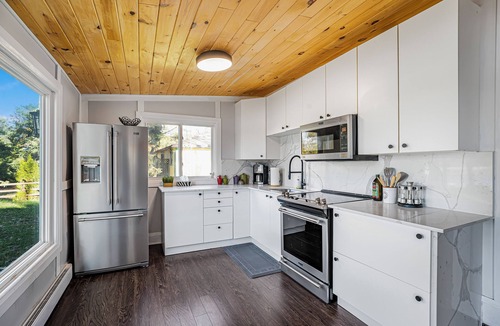Kirkfield Cottage | Rustic Lakefront Cottage with Fire Pit and Scenic Views