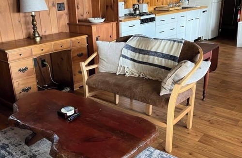 Center Harbor Cabin | Rustic Lakefront Retreat: Private Lake Access and Boat Dock