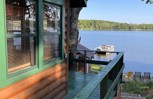 Iron River Cabin | RUSTIC LAKESIDE COTTAGE ON TRANQUIL SUNSET LAKE