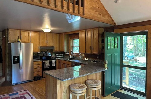 Kabletown Cabin | Rustic Log Cabin with Private Dock on the Lake!