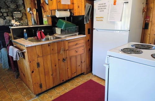 Dennysville Cottage | Rustic log cottage, Lake-view, Pet-friendly, Downeast Maine