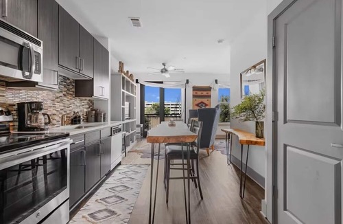 West End Apartment | Rustic Luxe Escape, Pool, Parking & Discounts!