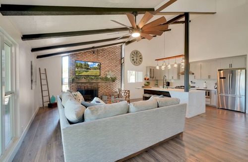 Yuba City House | Rustic Modern Retreat W/Pool And Game Room