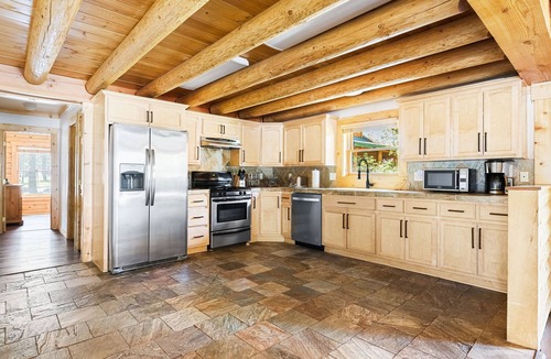 Winter Park House | Rustic Modern TRUE Log Cabin