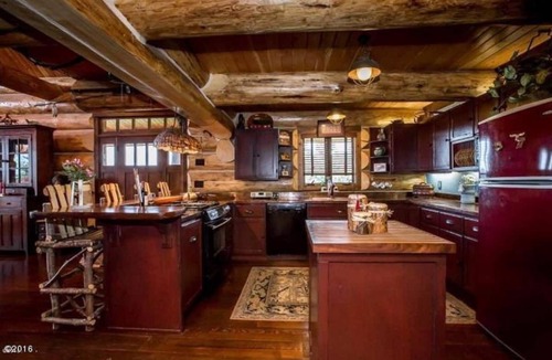 Kalispell House | Rustic Mountain Retreat on a Peak