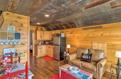 Norfork Apartment | Rustic Norfork Studio w/Million Dollar View!