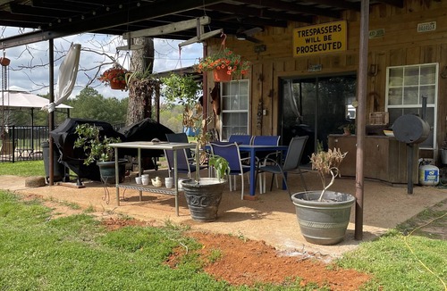 Rusk Cabin | Rustic ranch retreat with access to private saltwater pool