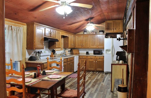 Lucas Cabin | Rustic Retreat, a pre Civil War log cabin.
