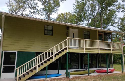 Branford House | Rustic River Cabin