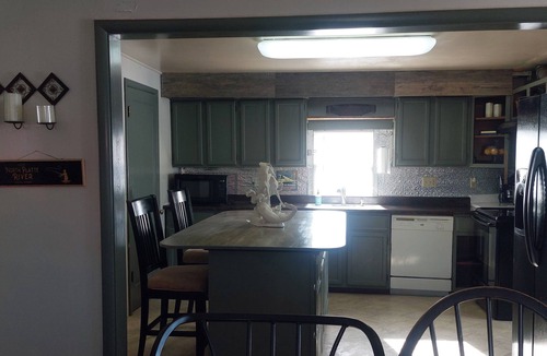 Saratoga House | Rustic riverfront home in heart of Saratoga. Private river access.
