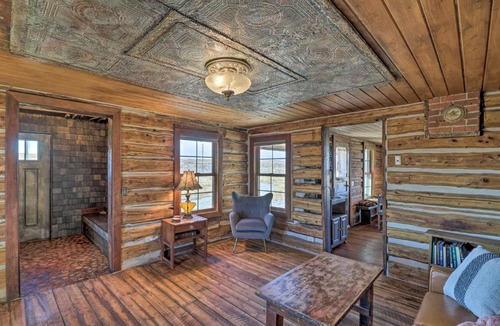 Dupuyer House | Rustic & Rural Cabin in Dupuyer on Open 14 Acres!