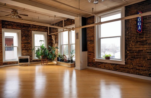 Watertown Apartment | Rustic short‑term hospitality space in Downtown Watertown.