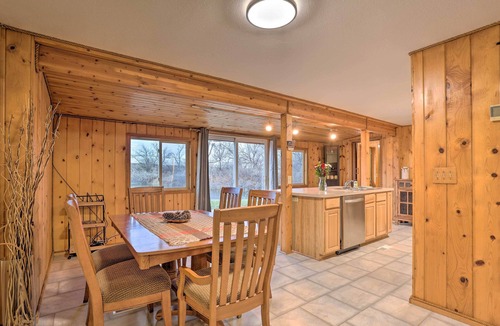 Spearfish House | Rustic Spearfish Cabin on 12-Acre Trout Farm